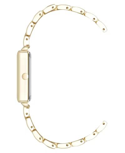 Anne Klein Women's Quartz Casual Gold-tone Metal Alloy Watch, 23mm In Gray