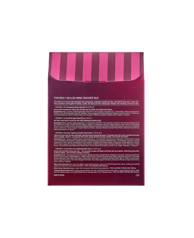 Tonymoly Mulled Wine 4-pc. Hand And Mask Set In Multi