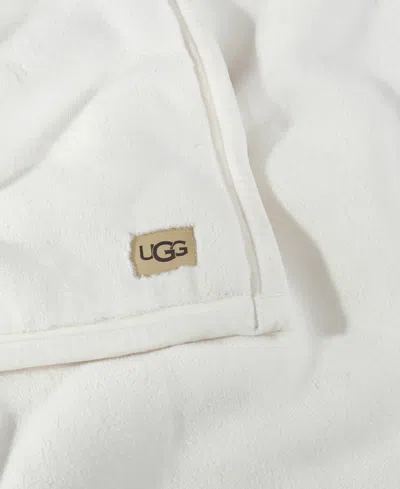 Ugg Coco Soft Throw, 50" X 70" In White