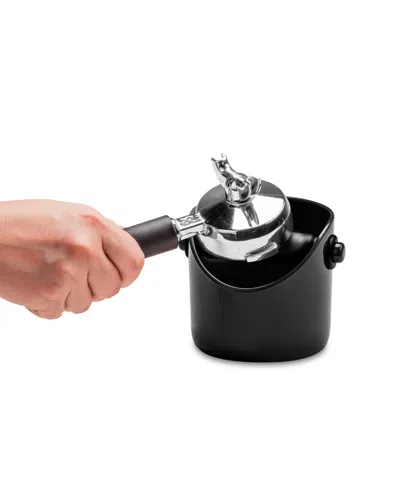 Dreamfarm Grindenstein Espresso Machine Knockbox Accessory In Black