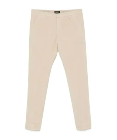 Dondup Tailored Trousers Featuring Belt Loops In Neutral