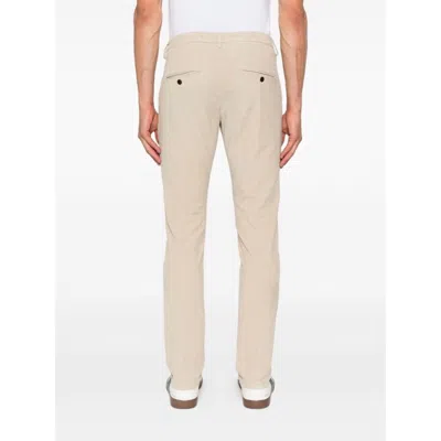 Dondup Tailored Trousers Featuring Belt Loops In Neutral