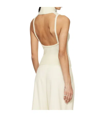 Rohe Sleeveless Sweater In White