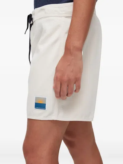 Osklen Drawstring Shorts In White