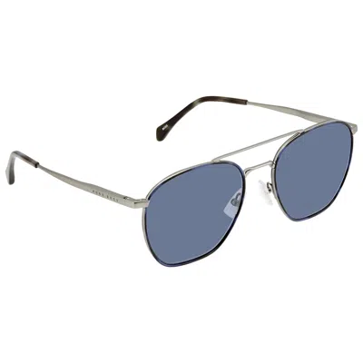 Hugo Boss Blue Avio Geometric Men's Sunglasses Boss 1090/s 0r81/ku 57 In Blue