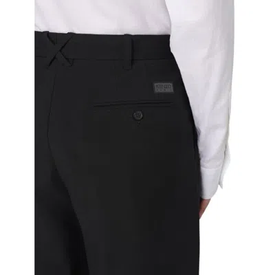Kenzo Black Pants With Pences In Black
