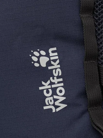 Jack Wolfskin Velocity Lite Logo-print Backpack In Blue
