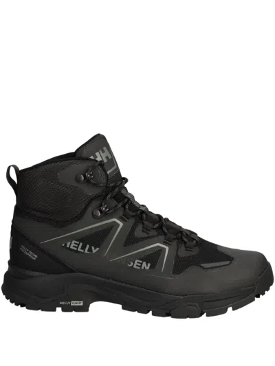 Helly Hansen Cascade Logo Lace-up Hiking Boots In Black