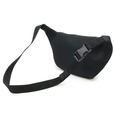 Pre-owned Balenciaga Black Nylon Canvas Pouch Sling Bag ()