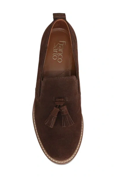 Franco Sarto Annalee Tassel Flat In Brown