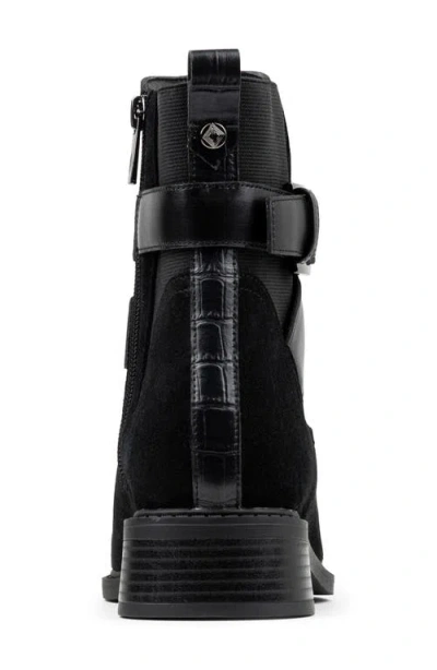 Donald Pliner Mathilda Suede In Black