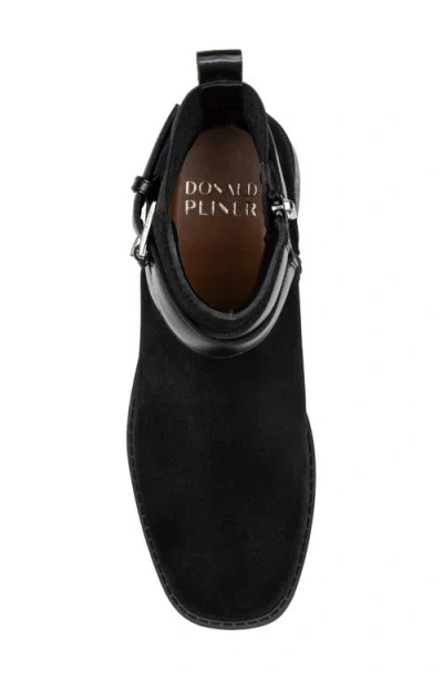 Donald Pliner Mathilda Suede In Black