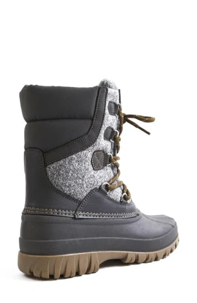 Jambu Charli Waterproof Duck Boot In Gray