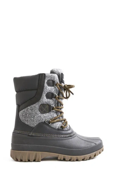 Jambu Charli Waterproof Duck Boot In Gray