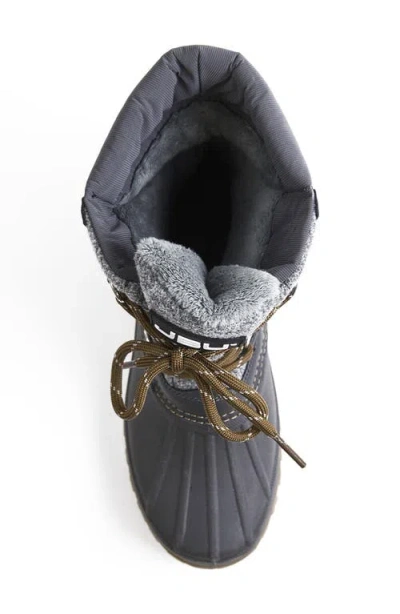 Jambu Charli Waterproof Duck Boot In Gray