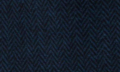 John Varvatos Star Usa Herringbone Sport Coat In Blue