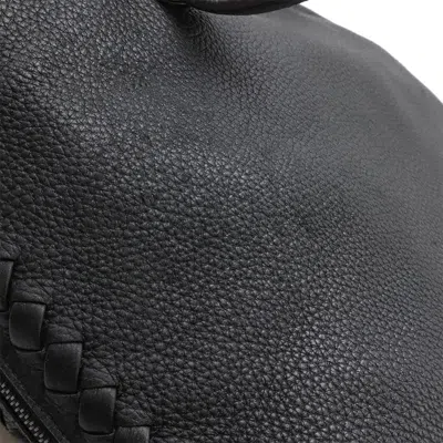 Pre-owned Bottega Veneta Black Leather Shoulder Bag Tote Bag ()