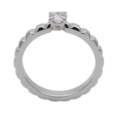 Pre-owned Boucheron Silver Platinum 950 Band Ring ()