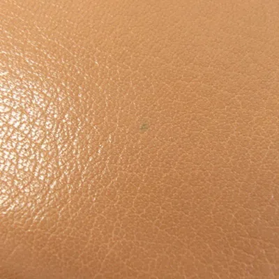 Pre-owned Burberry Dark Beige Orange Leather Wallet (bi-fold) ()