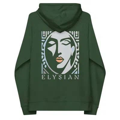 Anchor & Crew Bottle Green Two Elysian Editions Organic Cotton Hoodie - Women In Green
