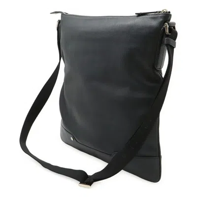 Pre-owned Bvlgari Black Leather Shoulder Bag ()