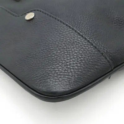 Pre-owned Bvlgari Black Leather Shoulder Bag ()
