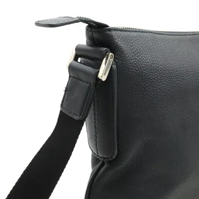 Pre-owned Bvlgari Black Leather Shoulder Bag ()