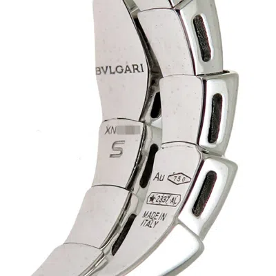 Pre-owned Bvlgari White Gold White Gold (18k) Band Ring ()