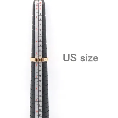 Pre-owned Cartier Gold Pink Gold (18k) Band Ring ()