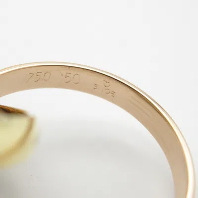 Pre-owned Cartier Gold Yellow Gold (18k) Pink Gold (18k) White Gold (18k) Band Ring ()
