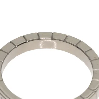 Pre-owned Cartier White Gold White Gold (18k) Band Ring ()