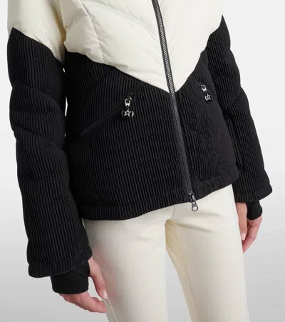 Perfect Moment Ski Duvet Down Jacket Xl In Neutral