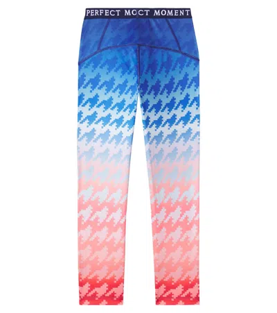 Perfect Moment Hounstooth Leggings In Multi