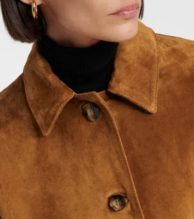 7 For All Mankind Long-sleeved Jacket In Brown