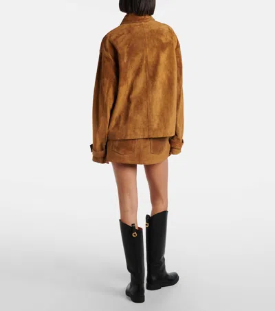 7 For All Mankind Long-sleeved Jacket In Brown