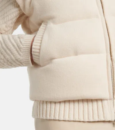 Joseph Puffer Vest In White