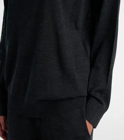 Tod's Wool Sweater In Gray
