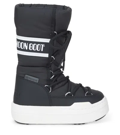 Moon Boot Junior Park Snow Boots In Black