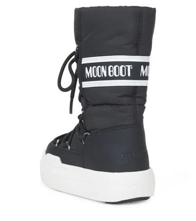 Moon Boot Junior Park Snow Boots In Black