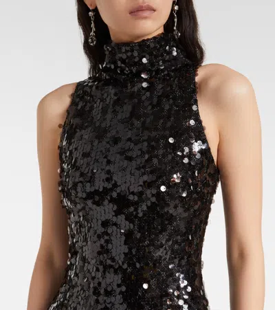 Christopher Esber Cristalla Embellished Gown In Black