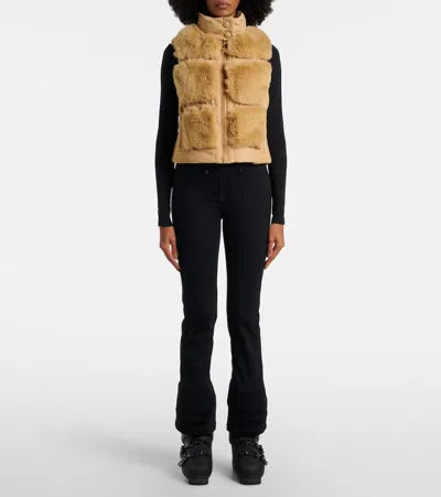 Goldbergh Chic Down Vest In Gray