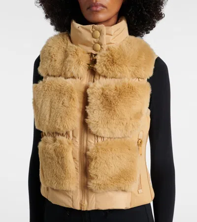 Goldbergh Chic Down Vest In Gray