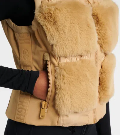 Goldbergh Chic Down Vest In Gray
