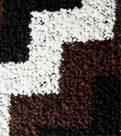 Missoni Riccio Zigzag Bouclé Cushion In Black
