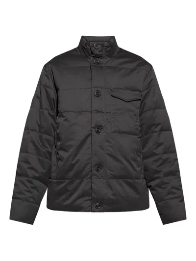 Ps By Paul Smith Chest-pocket Padded Jacket In Black