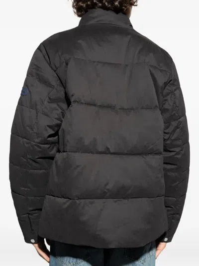 Ps By Paul Smith Chest-pocket Padded Jacket In Black