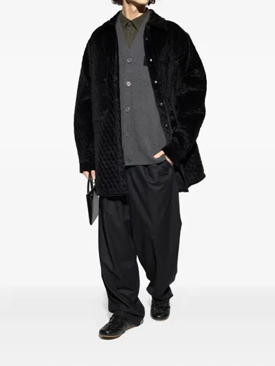 Vivienne Westwood Long-sleeved Shirt Jacket In Black