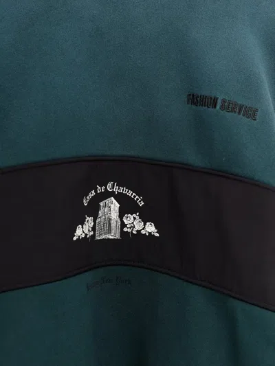 Willy Chavarria Casa De Chavarria Sweatshirt In Green
