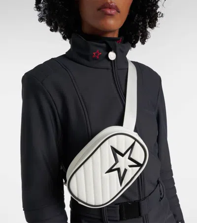 Perfect Moment Womens Snow White Star Woven Belt Bag In White