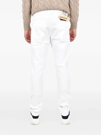 Jacob Cohen Five-pockets Jeans In White